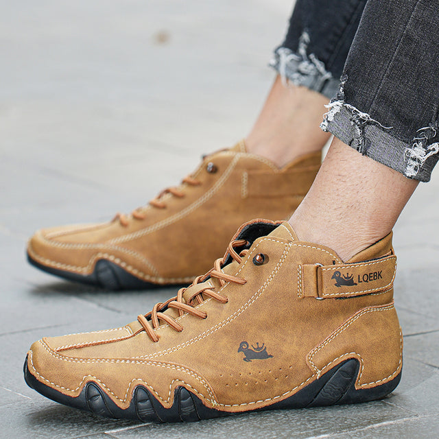 Blotevoetschoenen Leer Antislip Comfortabel Unisex - Mode Vibes