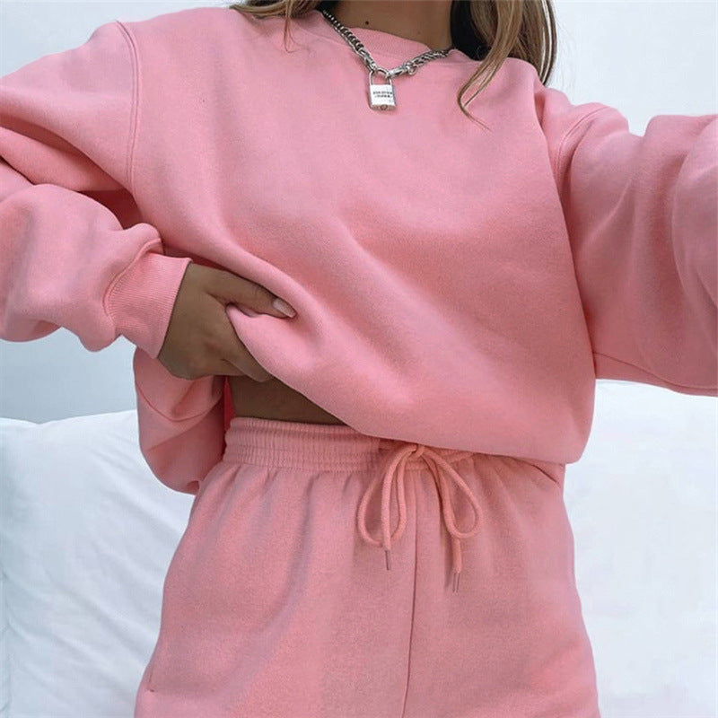 Dames Lounge Set Zacht Comfy Sweater en Joggingbroek