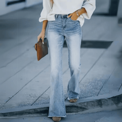 Wijd uitlopende Jeans voor Vrouw Serena