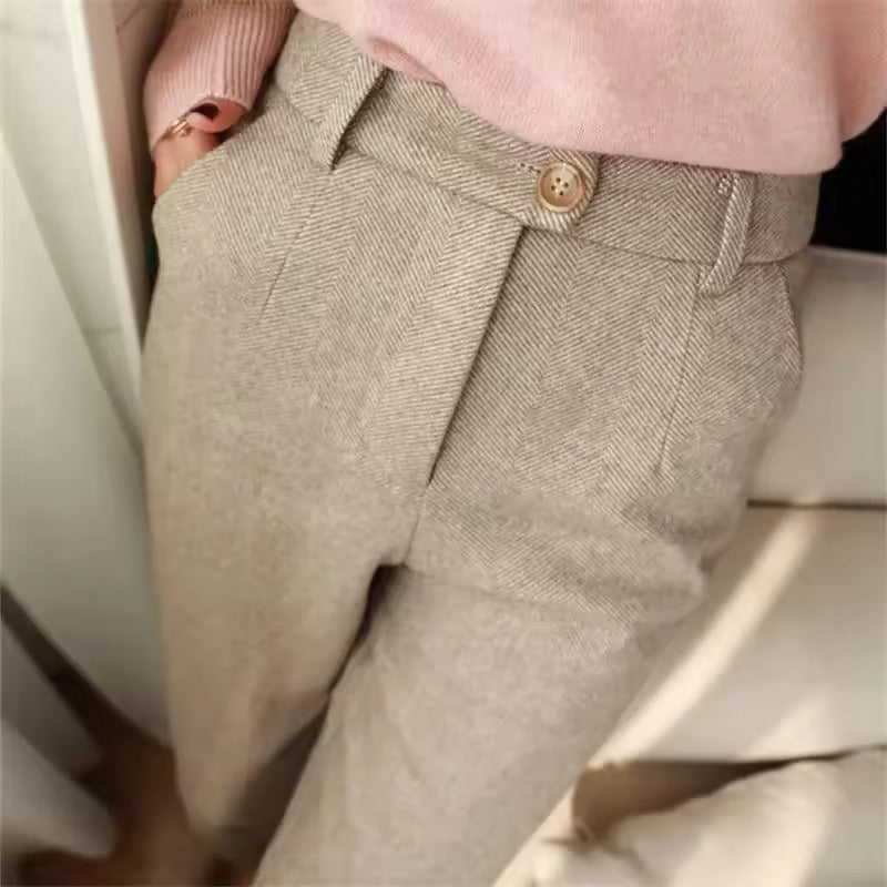 Elegante Wolbroek High Waist Zwart Dame