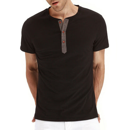 Katoenen T-shirt Heren Zomer Luchtig en Comfortabel
