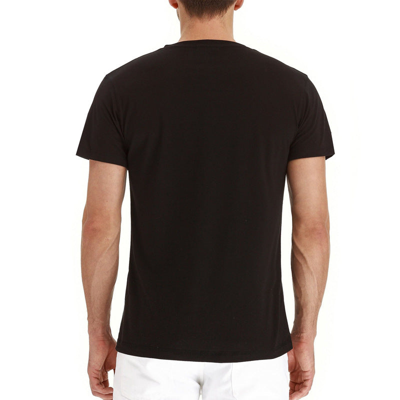 Katoenen T-shirt Heren Zomer Luchtig en Comfortabel