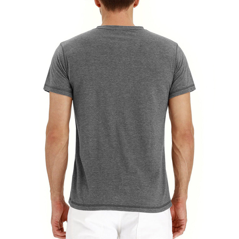 Katoenen T-shirt Heren Zomer Luchtig en Comfortabel