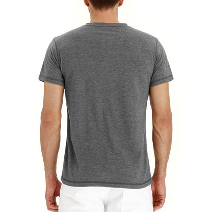 Katoenen T-shirt Heren Zomer Luchtig en Comfortabel