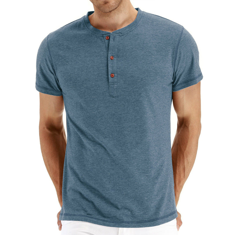 Katoenen T-shirt Heren Zomer Luchtig en Comfortabel