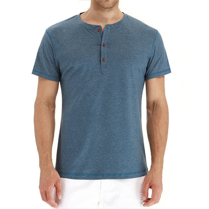 Katoenen T-shirt Heren Zomer Luchtig en Comfortabel