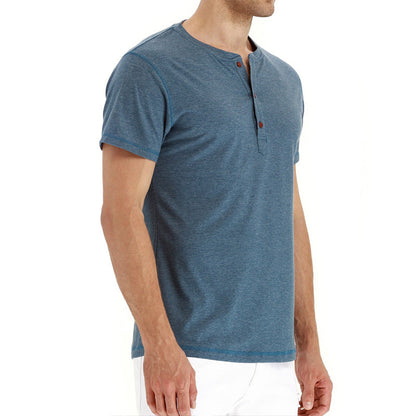 Katoenen T-shirt Heren Zomer Luchtig en Comfortabel