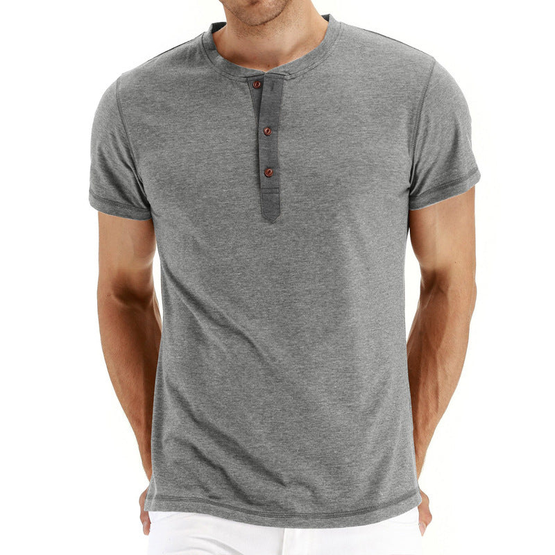 Katoenen T-shirt Heren Zomer Luchtig en Comfortabel