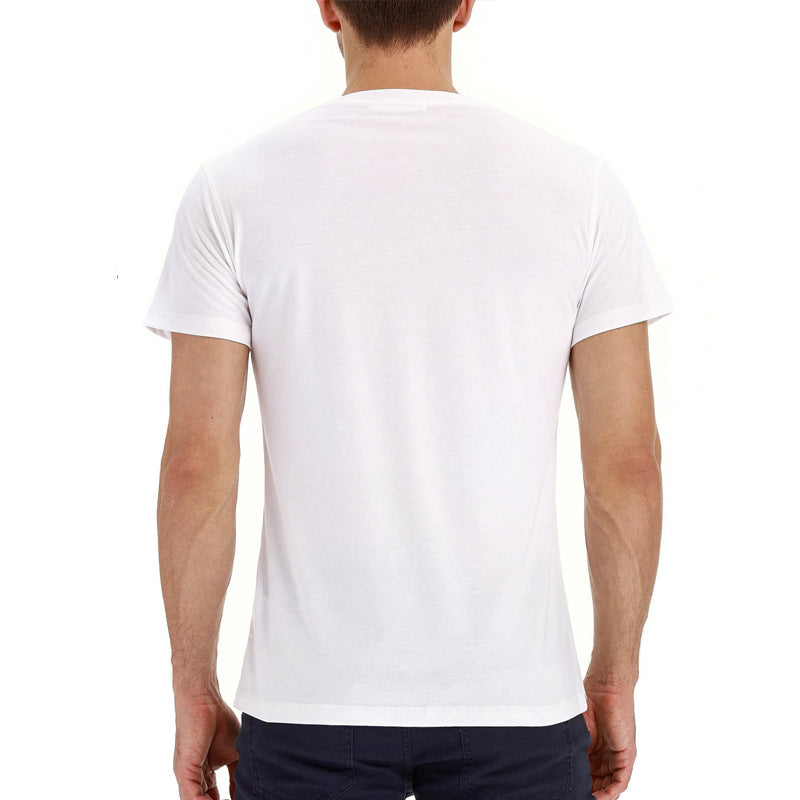 Katoenen T-shirt Heren Zomer Luchtig en Comfortabel