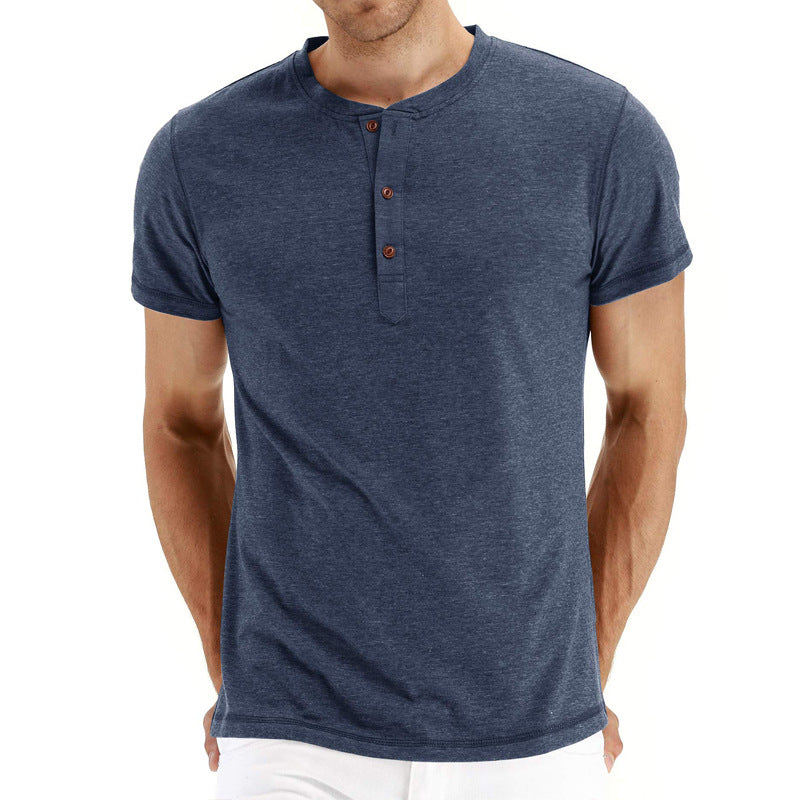 Katoenen T-shirt Heren Zomer Luchtig en Comfortabel - Mode Vibes