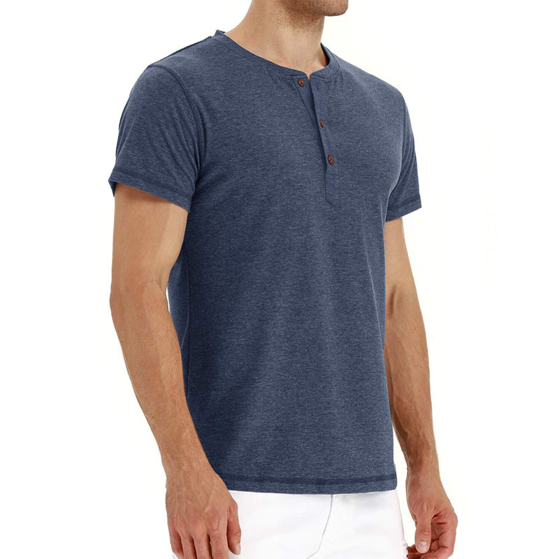 Katoenen T-shirt Heren Zomer Luchtig en Comfortabel