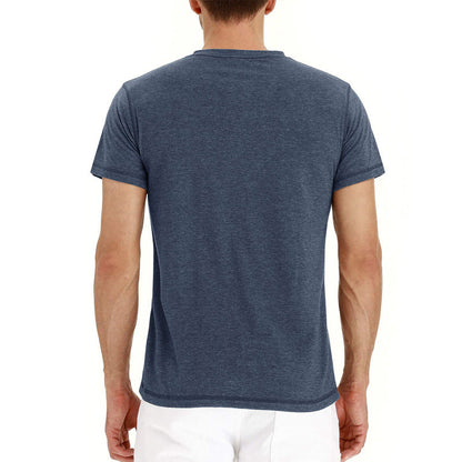 Katoenen T-shirt Heren Zomer Luchtig en Comfortabel