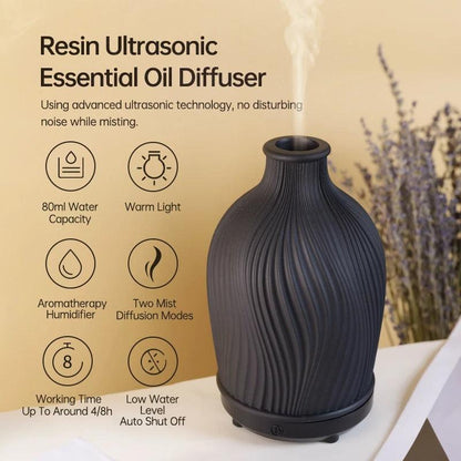 Aroma Diffuser Ultrasone met LED Licht en Waternevel