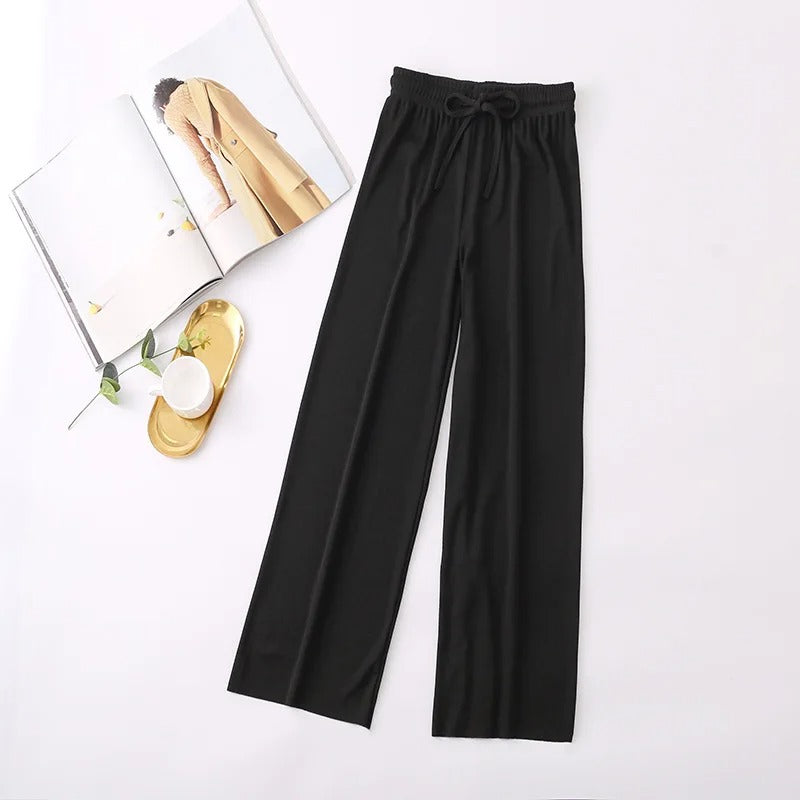Zachte Gebreide Broek Alma Comfortabel Lounge - Mode Vibes