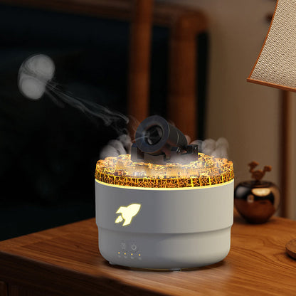 Aroma Diffuser met Nachtlamp en Luchtbevochtiger - LavaGlow
