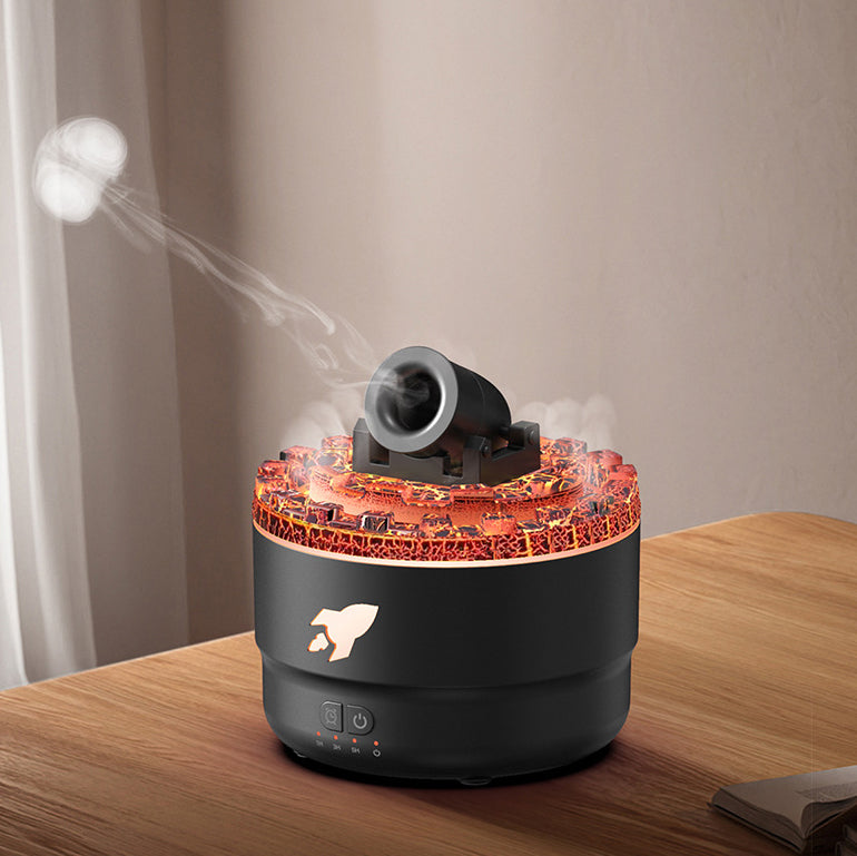 Aroma Diffuser met Nachtlamp en Luchtbevochtiger - LavaGlow - Mode Vibes