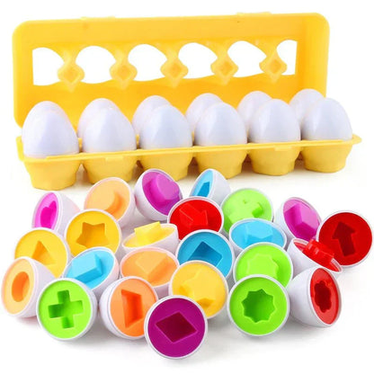 Kleurrijke Leer Eierenset voor Kinderen - Mode Vibes