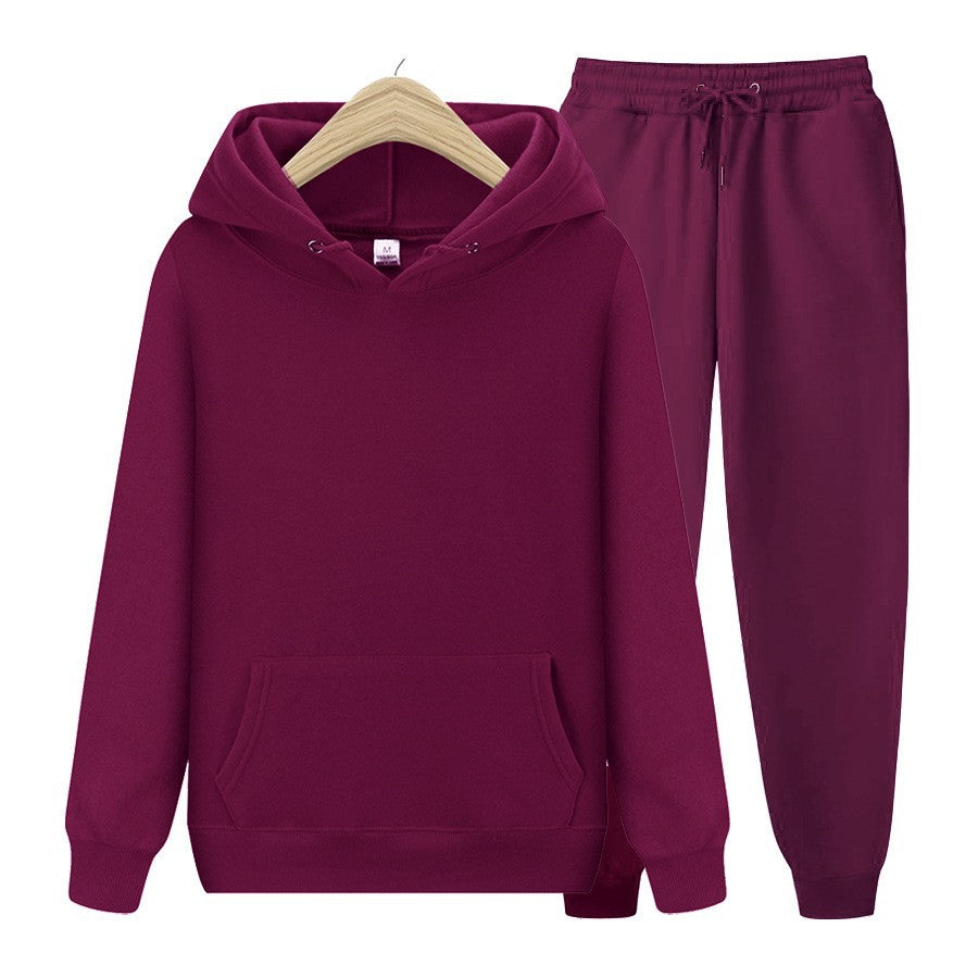 Dames Joggingbroek Set met Capuchon en Zak