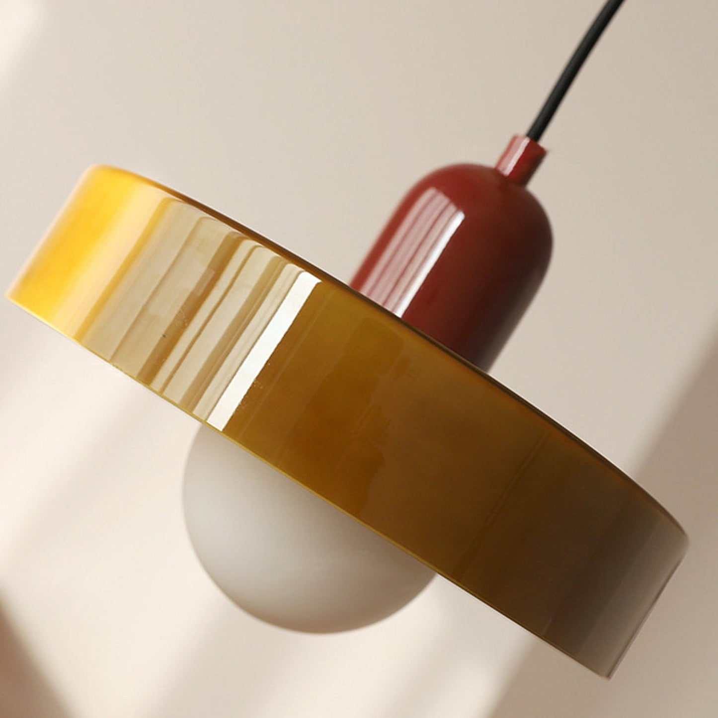 Kleurrijke Hanglamp van Glas Modern Design