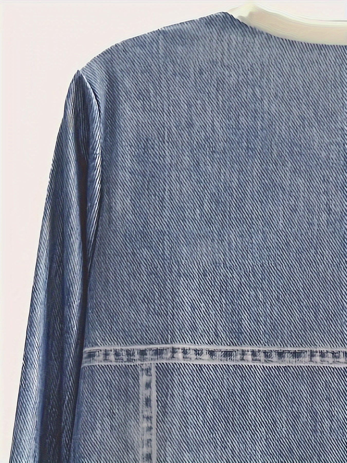Kattent-shirt met Trendy Print en Pastelkleuren