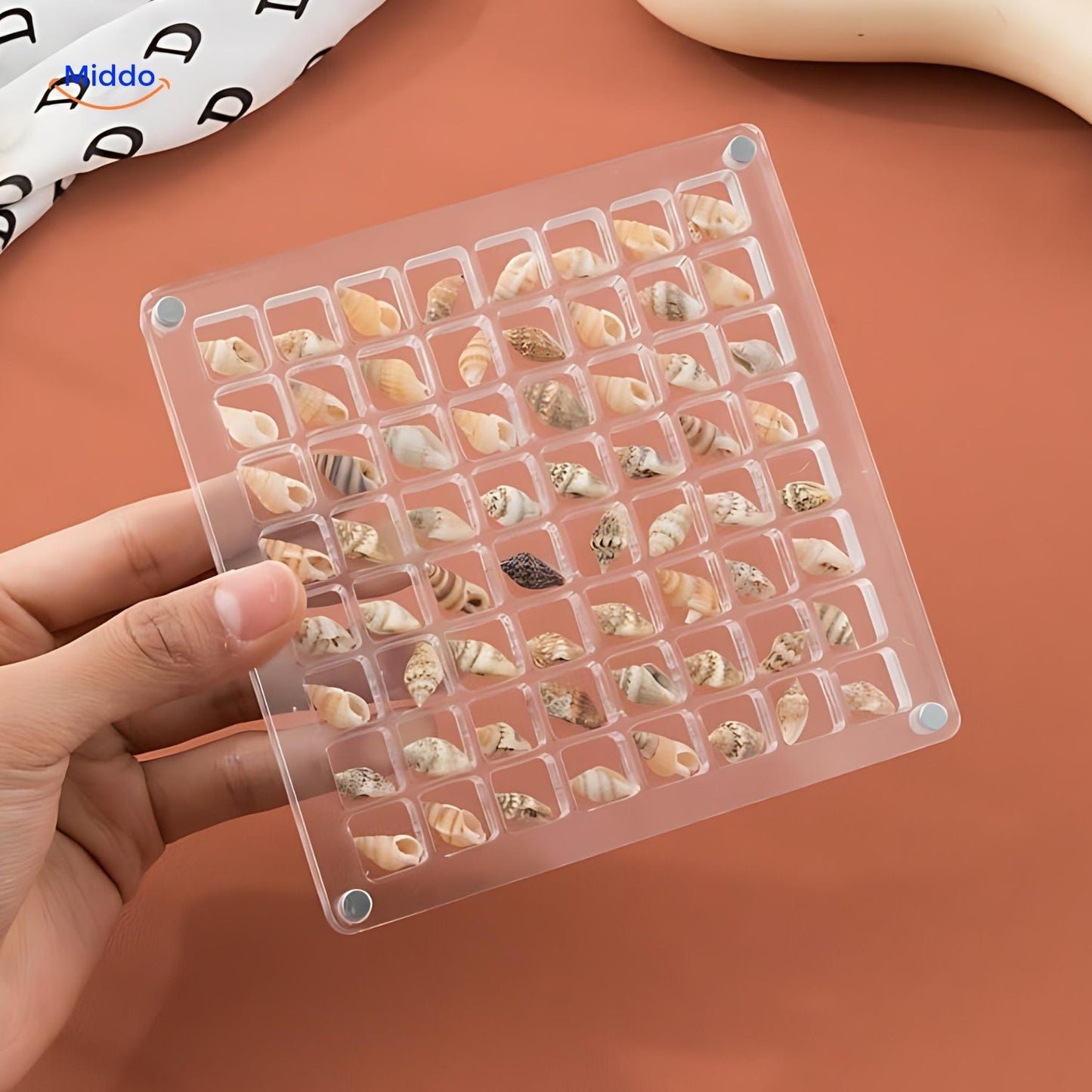 Vitrine voor Verzamelobjecten Acryl Doorzichtig Glazen Kast