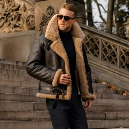 AeroSherpa Leren Aviator Jas voor Heren