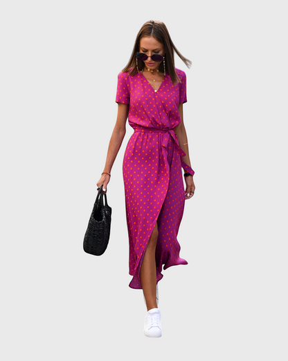 Dames Zomerjurk Soepele Pasvorm Elegant