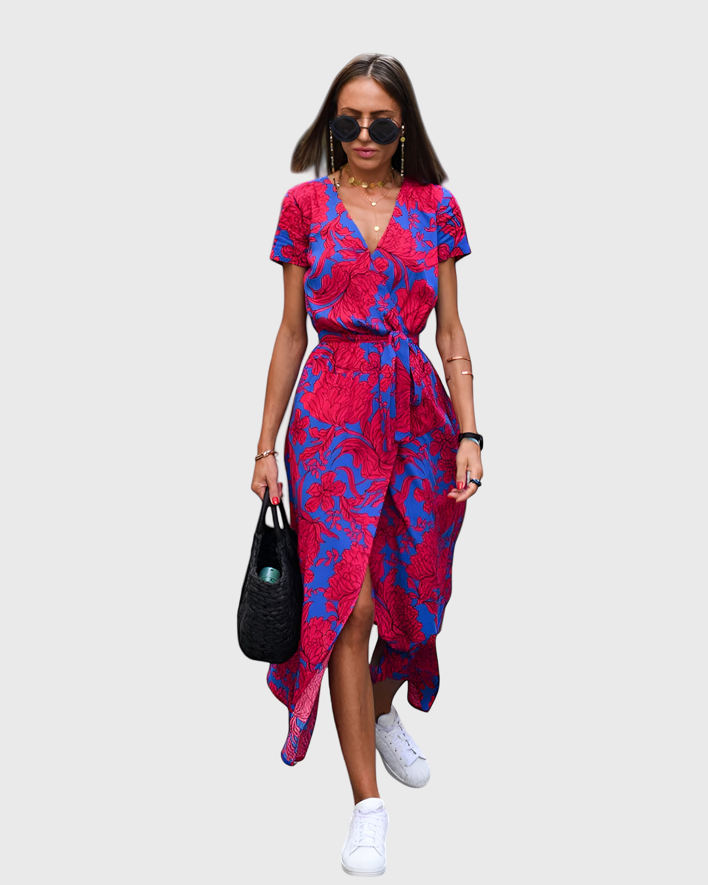 Dames Zomerjurk Soepele Pasvorm Elegant