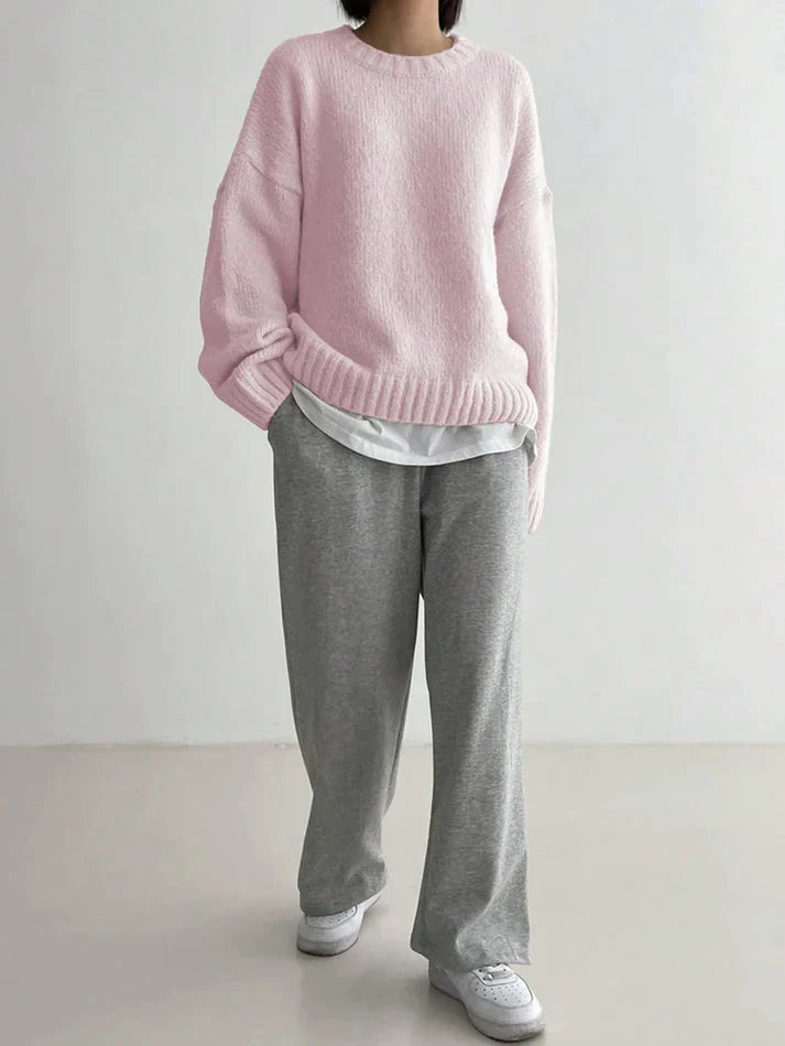 Roze Trui Monochrome Vrouwen