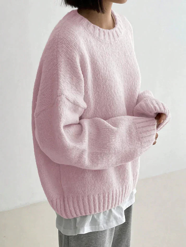 Roze Trui Monochrome Vrouwen