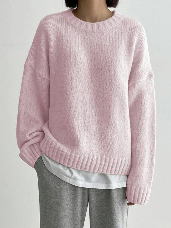 Roze Trui Monochrome Vrouwen