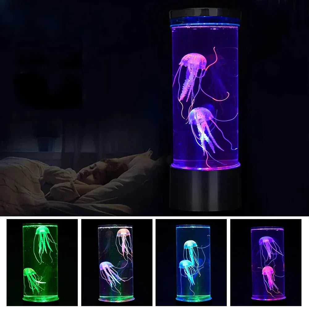 Kleurrijke LED Lava Lamp Ocean Effect