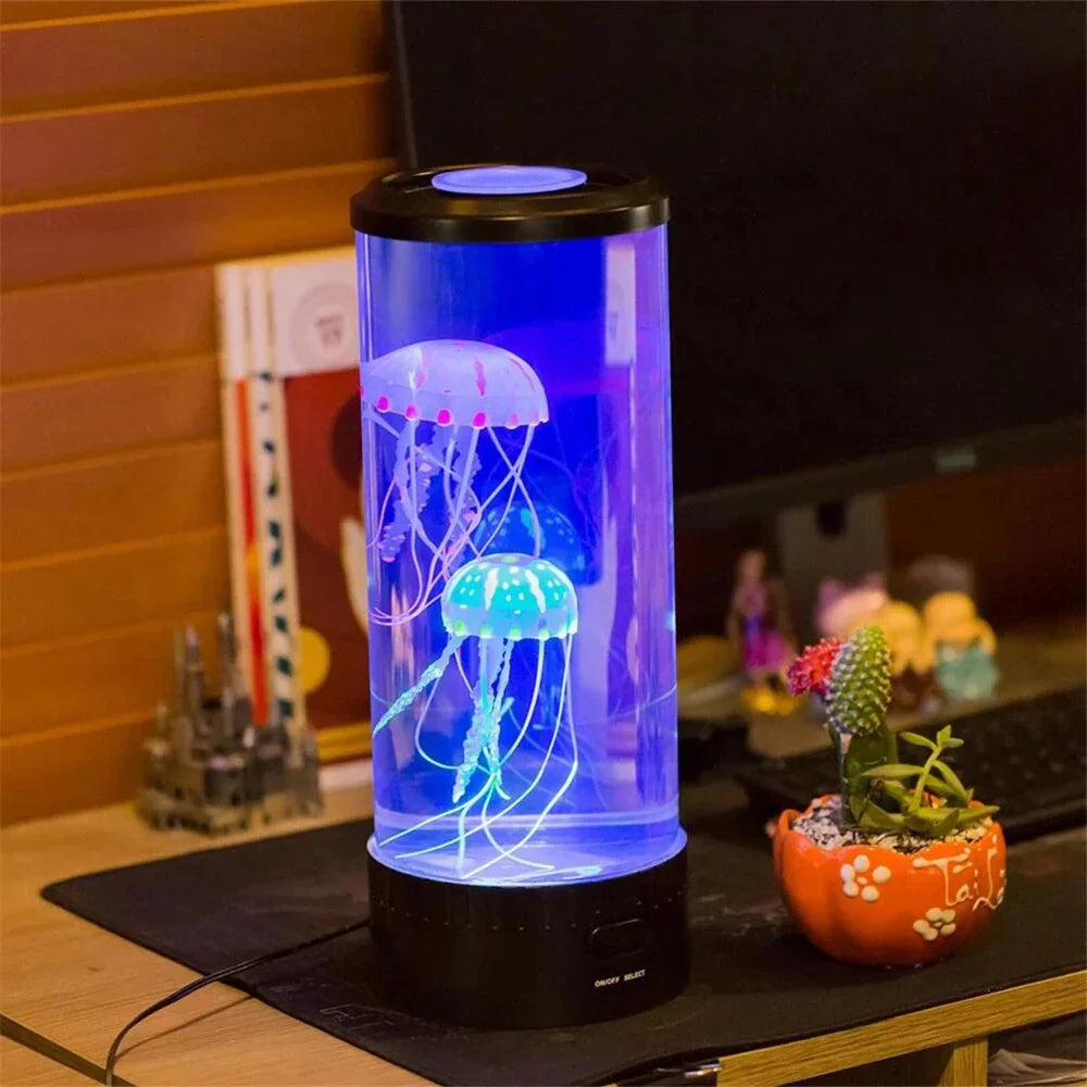 Kleurrijke LED Lava Lamp Ocean Effect