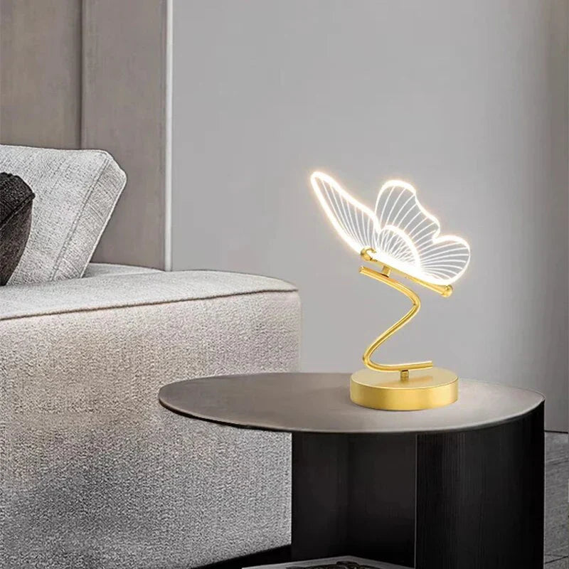 LED Tafellamp Vlinder Design Luxe uitstraling