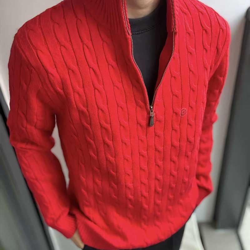 Antonio | Maglia dolcevita semichiusa