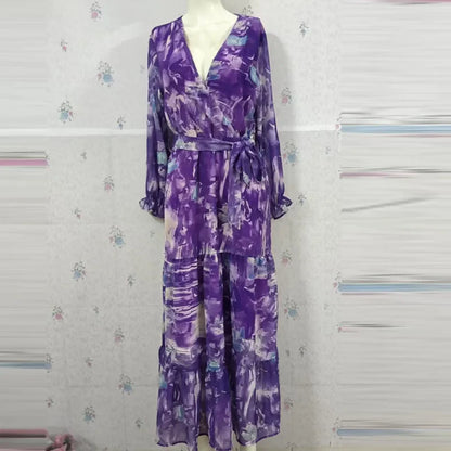 Leira | Abito Lungo Cerimonia - Fluido e Elegante