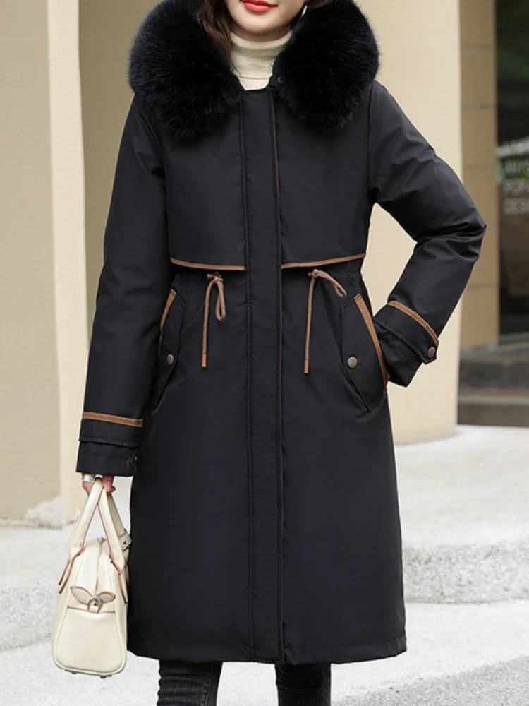 Katrin | Giacca con cappuccio comoda per l'inverno