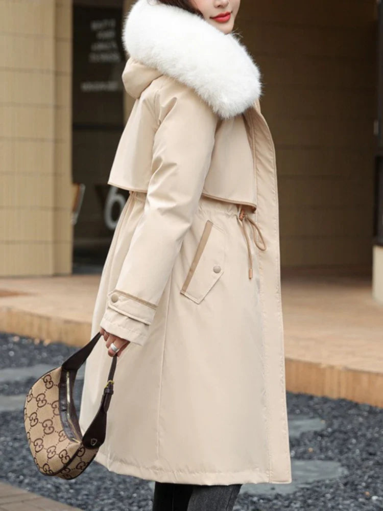 Katrin | Giacca con cappuccio comoda per l'inverno