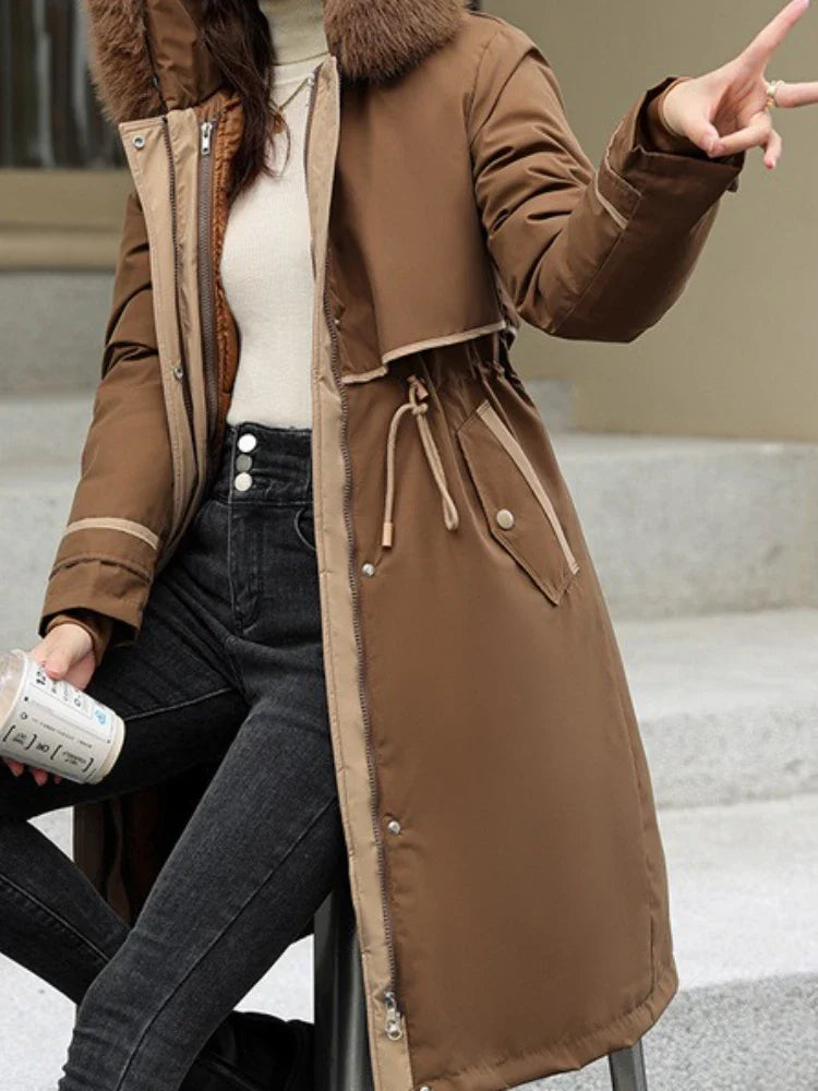 Katrin | Giacca con cappuccio comoda per l'inverno