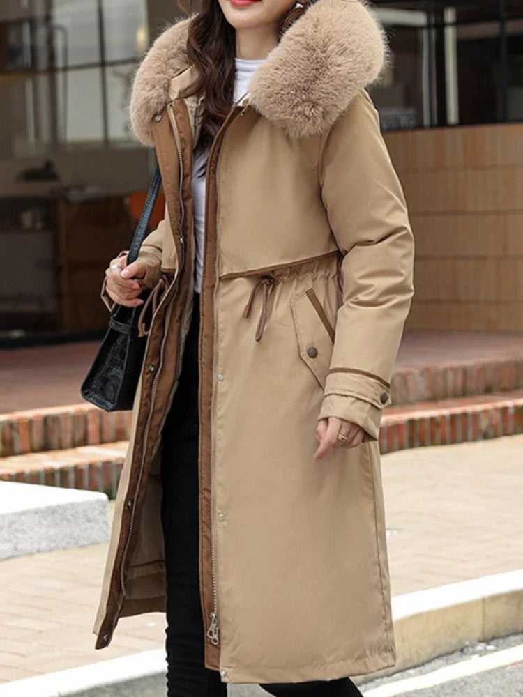 Katrin | Giacca con cappuccio comoda per l'inverno