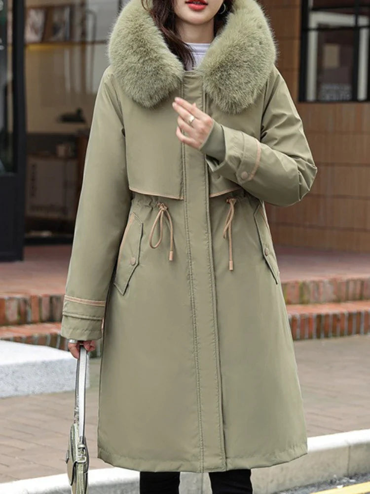 Katrin | Giacca con cappuccio comoda per l'inverno