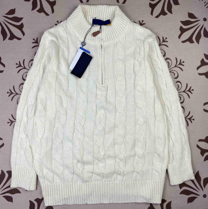 Lionello | Maglione elegante con mezza zip