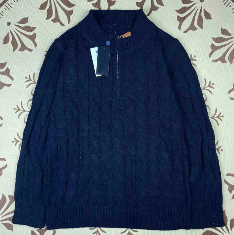 Lionello | Maglione elegante con mezza zip