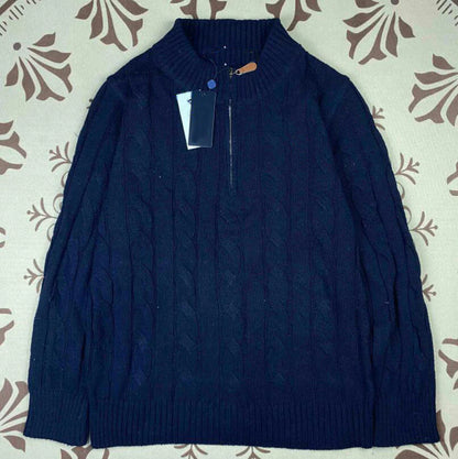 Lionello | Maglione elegante con mezza zip