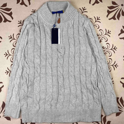 Lionello | Maglione elegante con mezza zip