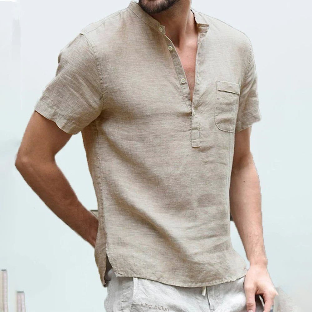 Plus Size Shirt voor Mannen Comfortabel en Stijlvol