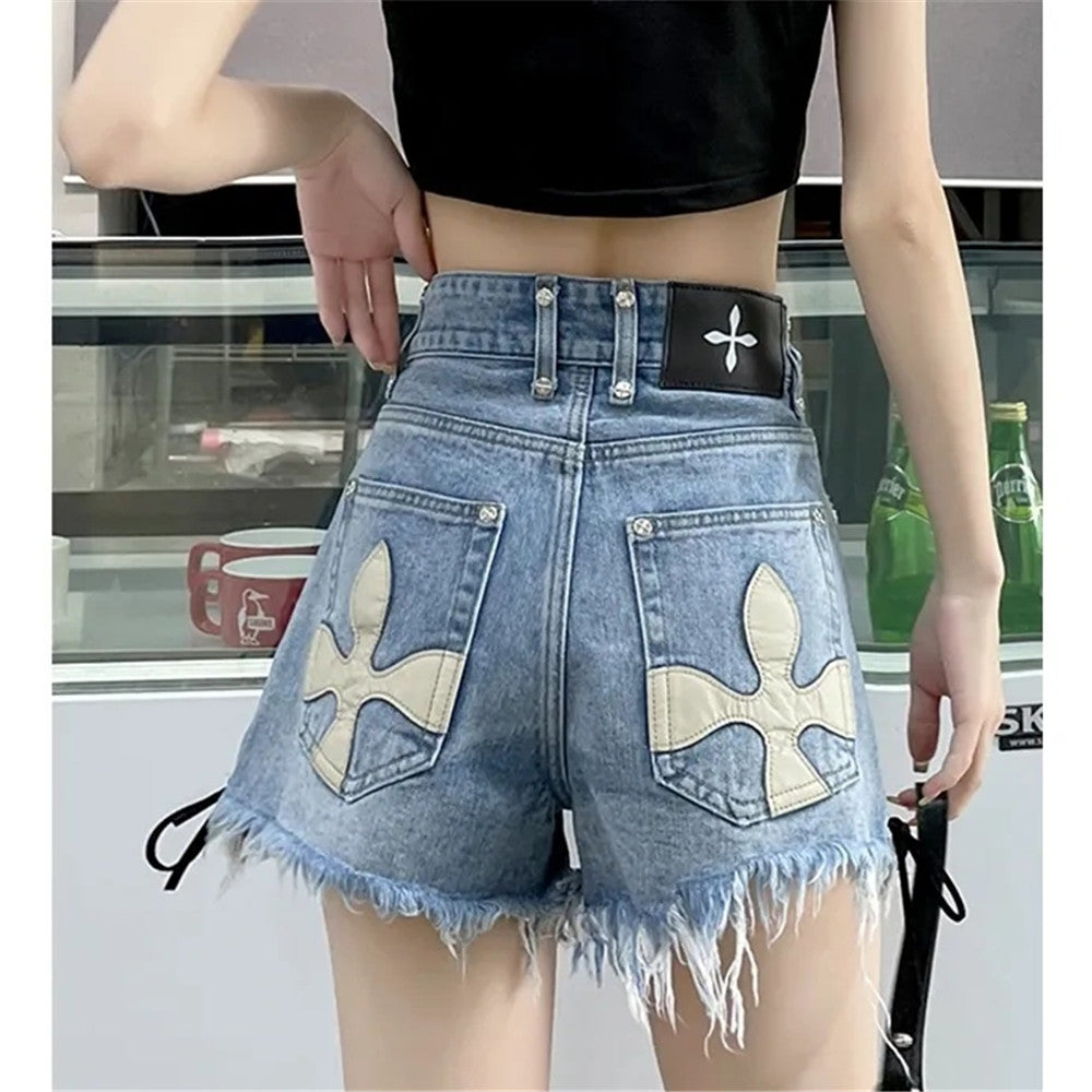 Plus Size Denim Short Stoer en Stijlvol voor Vrouwen