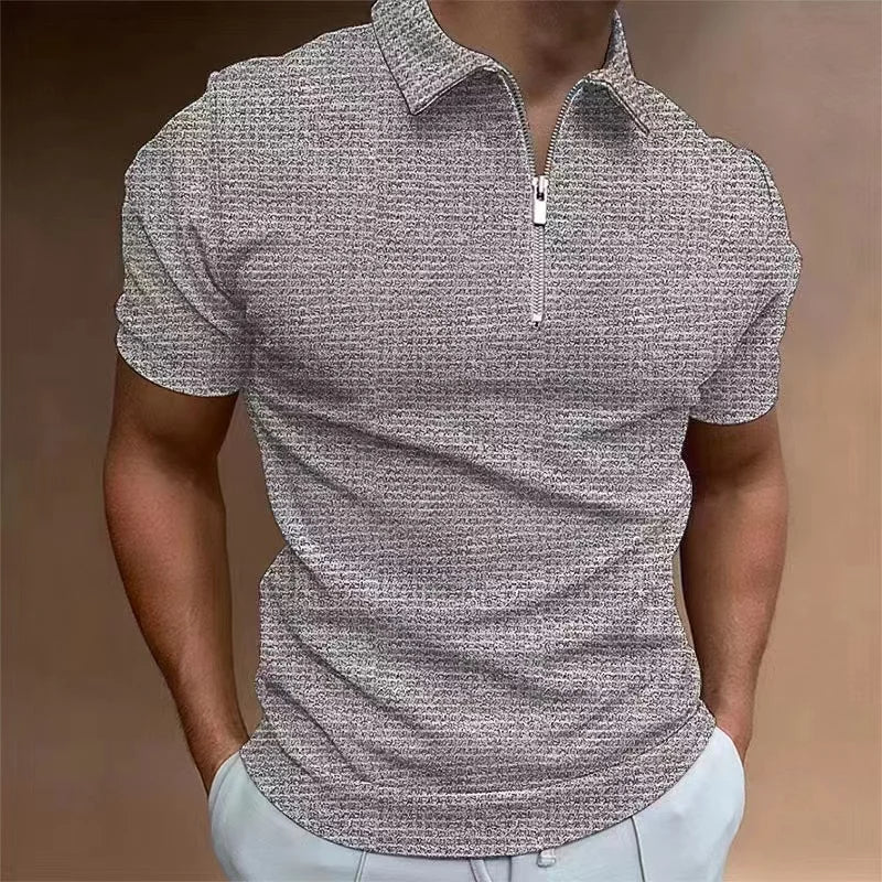 Plus Size Polo Heren Comfortabel en Trendy