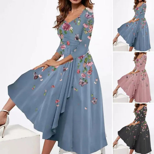 Plus Size Jurk Kleurrijk en Stijlvol - Mode Vibes