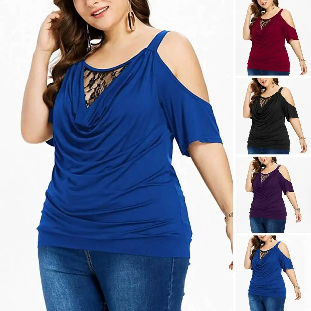 Plus Size T-Shirt Michelle Stijlvol & Comfortabel - Mode Vibes
